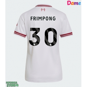 Liverpool Jeremie Frimpong #30 Replika Udebanetrøje Dame 2026-27 Kortærmet